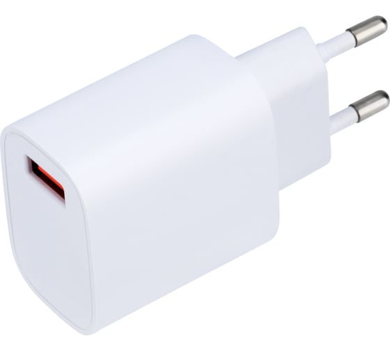 Сетевое зарядное устройство REXANT usb 5v, 3 a с quick charge, белое 16-0285