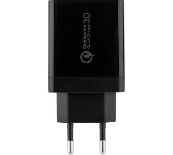 Сетевое зарядное устройство REXANT-переходник 3xusb адаптер, 30w черное 18-2215