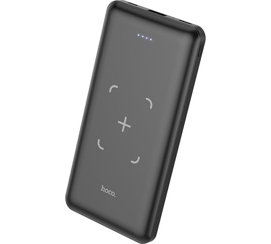 Портативное зу Hoco power bank 10000 mah, черный 23753-J50АBK