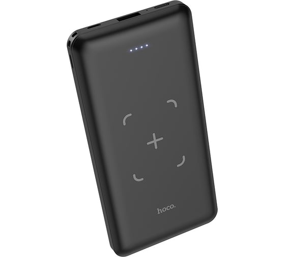 Портативное зу Hoco power bank 10000 mah, черный 23753-J50АBK