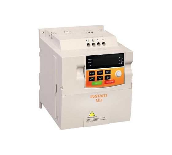 Преобразователь частоты INSTART mci-g4.0-4b 4квт, 8.8а, 3ф, 380в, 50гц/60гц, ip20, с панелью управления 000 40800