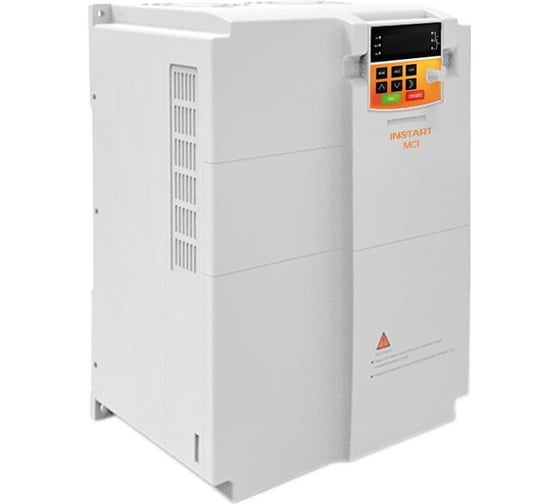 Преобразователь частоты INSTART mci-g7.5/p11-4b 7.5квт/11квт, 17а/25a, 3ф, 380в, 50 гц/60гц, ip20, с панелью управления 000 41000 1