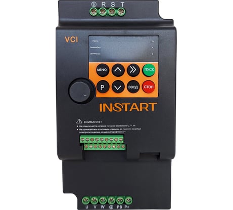 Преобразователь частоты INSTART vci-g4.0-4b 4 квт, 9.0a, 3ф, 380в, 50гц/60гц, ip20 00110900