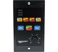 Преобразователь INNOVERT выходной ток 2.1 А 0,4 кВт вх: 1ф x 220В / вых: 3ф х 220В IRD401M21B
