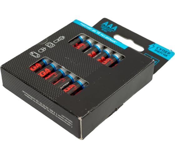 Батарейки ProMega ааа мизинчиковые, 32 штуки в упаковке 1420749