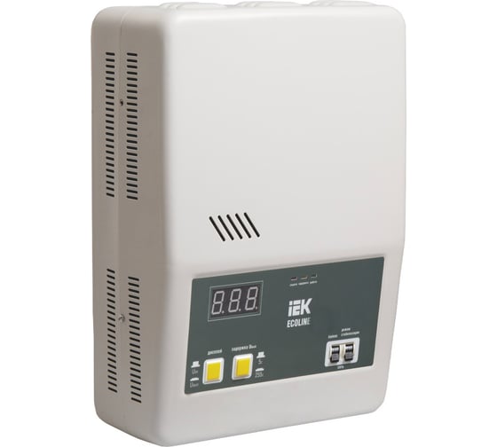 Настенный стабилизатор напряжения 5кВА IEK Ecoline 290120