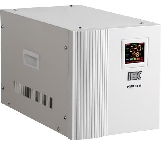 Переносной стабилизатор напряжения 8кВА IEK Prime 300299