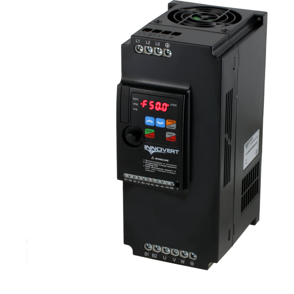 Преобразователь частоты INNOVERT VENT (11,0 кВтx380 В), выходной ток 24 ...