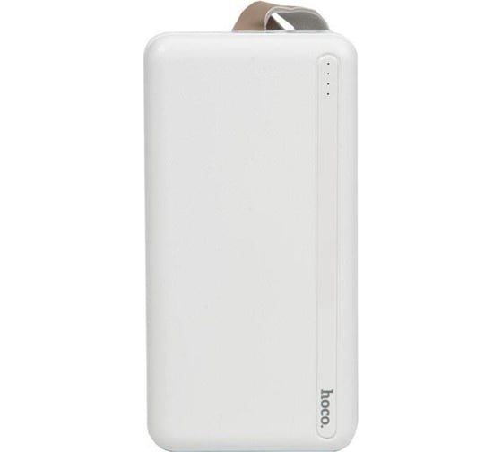 Внешний аккумулятор Hoco j91b power bank, 5v, 2.1a (30000mah), белый 913702 1