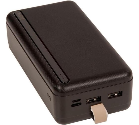 Внешний аккумулятор Hoco j91b power bank, 5v, 2.1a (30000mah), черный 913698