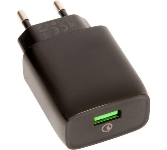 Зарядное устройство Hoco c72q glorious qc3.0 один usb порт, белый 918835