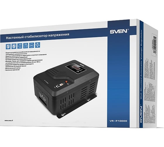 Стабилизатор напряжения SVEN VR-P10000 SV-014971