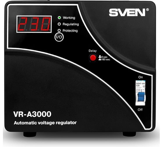Стабилизатор напряжения SVEN VR-A 3000 SV-014940