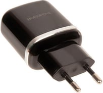 Зарядное устройство Borofone ba36a high speed qc 3.0 один порт usb, 5v, 3.0a, черный 907581