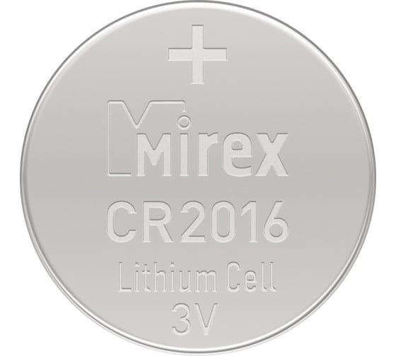 Литиевая батарея Mirex cr2016 3v 4 шт 23702-CR2016-E4 1