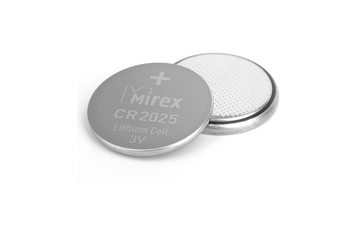 Литиевая батарея Mirex cr2025 3v 4 шт 23702-CR2025-E4 - выгодная цена .
