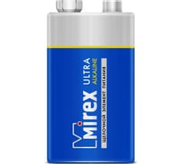 Щелочная батарея Mirex 6lr61/крона 9v 1 шт 23702-6LR6-E1