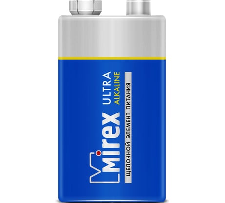 Щелочная батарея Mirex 6lr61/крона 9v 1 шт 23702-6LR6-E1