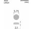 Щелочная батарея Mirex ag0/lr521 1,5v 6 шт 23702-LR521-E6 5