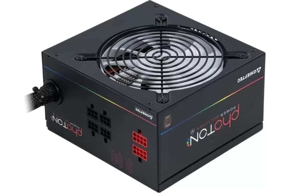 Блок питания Chieftec PSU Photon, cable-mgt,RGB CTG-650C-RGB - выгодная ...