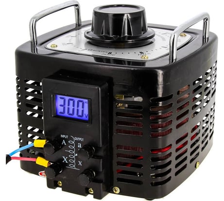 ЛАТР 7000ВА, диапазон 0-300В, 28А SUNTEK SK2.1_LTR7000