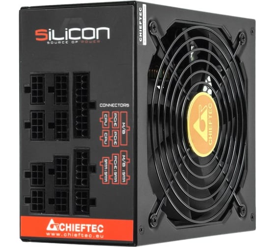 Блок питания Chieftec PSU Silicon 80 plus bronze BOX SLC-1000C