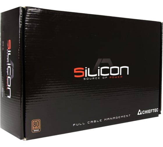 Блок питания Chieftec PSU Silicon 80 plus bronze BOX SLC-1000C