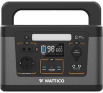 Портативная зарядная станция WATTICO Camp 600 PRO. 600W, 124000mAh 00-00000016 27155364