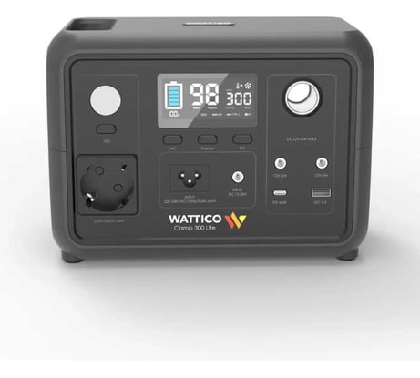 Портативная зарядная станция WATTICO Camp 300 Pro 00-00000053