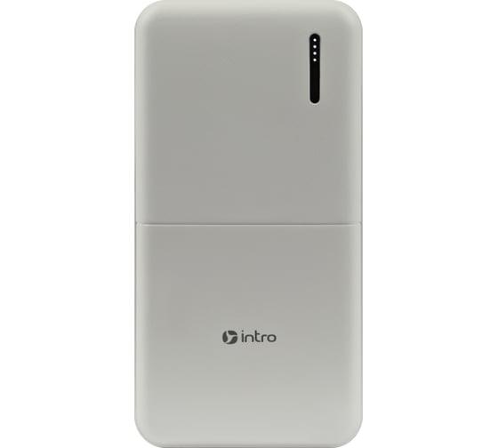 Портативное зарядное устройство Intro Power bank ZX10 10000mAh белый Б0055900 1
