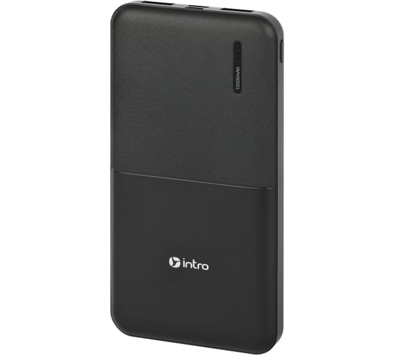 Портативное зарядное устройство Intro Power bank ZX10 10000mAh черный Б0055899