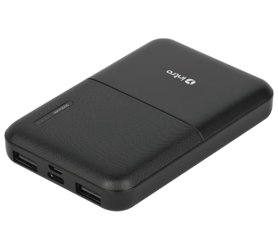 Портативное зарядное устройство Intro Power bank ZX50 5000mAh черный Б0055896