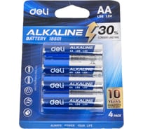 Батарейки DELI E18501 AA LR6 1.5v (4 шт) 103588