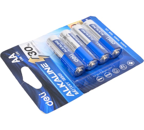 Батарейки DELI E18501 AA LR6 1.5v (4 шт) 103588