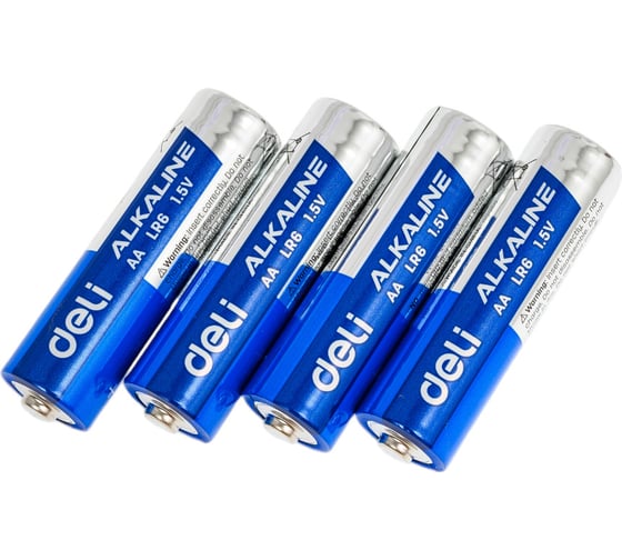 Батарейки DELI e18503 aa lr6 1.5V 4pack 103591 1