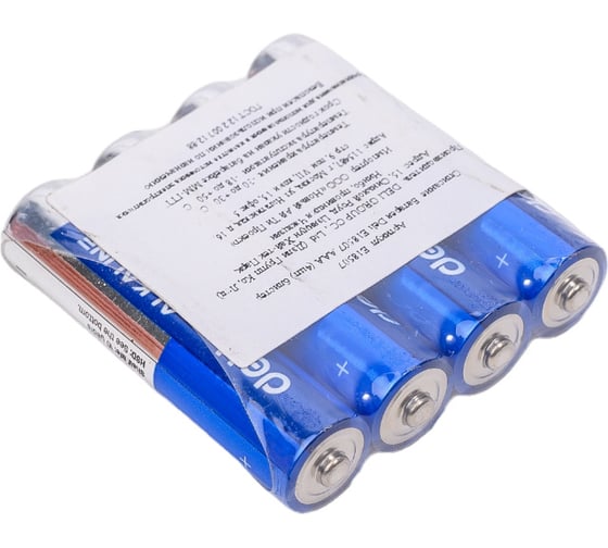 Батарейки DELI e18507 aaa lr03 1.5v (4шт\pack) 103590