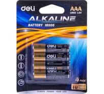 Батарейки DELI e18505 aaa lr03 1.5v (4 шт) 103589