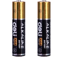 Батарейки DELI e18504 aaa lr03 1.5v (2 шт) 103587