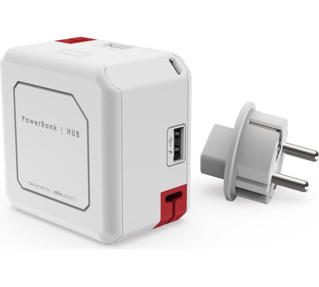 Хаб Allocacoc PowerUSB Portable EU 9402/EUBANK