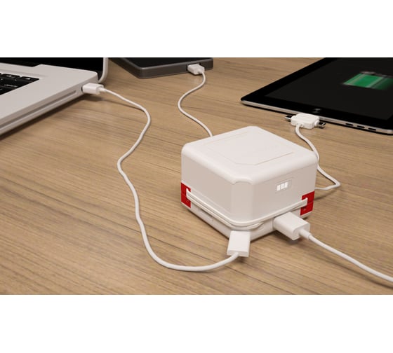 Хаб Allocacoc PowerUSB Portable EU 9402/EUBANK