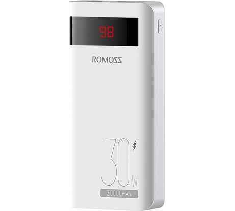 Внешний аккумулятор повербанк Romoss sense 6 PS PRO 515646
