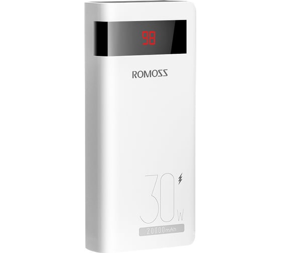 Внешний аккумулятор повербанк Romoss sense 6 PS PRO 515646