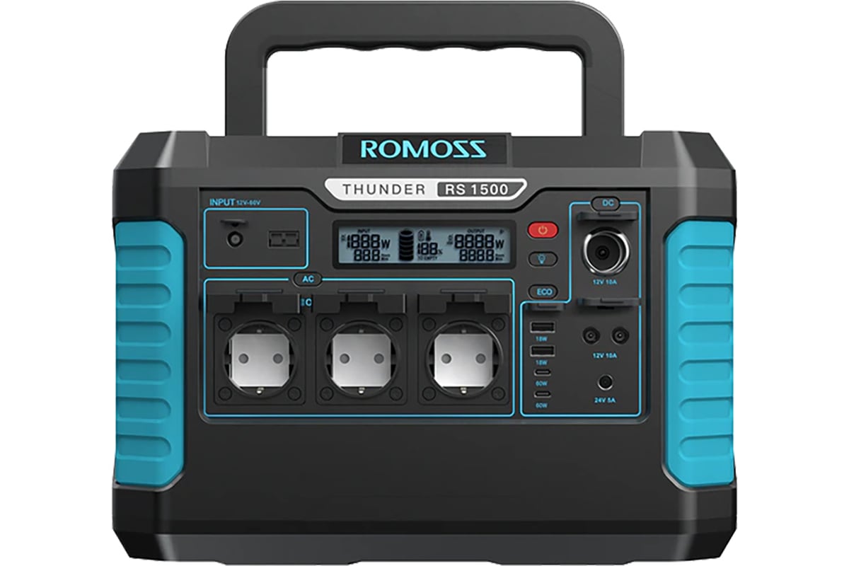 Портативный источник питания Romoss rs1500 150015