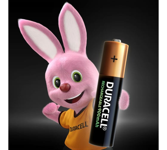 Аккумулятор Duracell размера AAA 900мАч, 4 шт. Б0014861