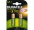 Аккумуляторные батареи Duracell HR6-2BL 1300mAh 2шт Б0001990 1