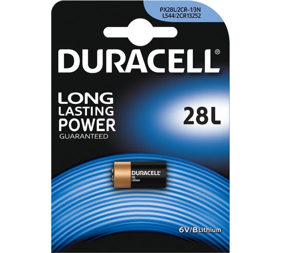 Элемент питания Duracell L28 1шт Б0014842