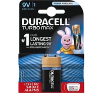 Элемент питания Duracell 6LR61-1BL TURBO 1шт Б0018573