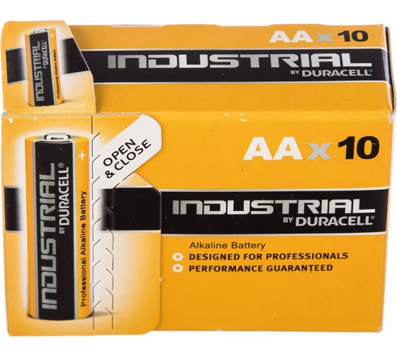 Элемент питания Duracell Industrial LR6 10шт Б0028300