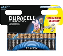 Элемент питания Duracell LR03-12BL TURBO 12шт Б0014857