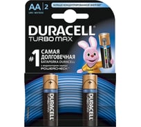 Элемент питания Duracell LR6-2BL TURBO 2шт Б0014047